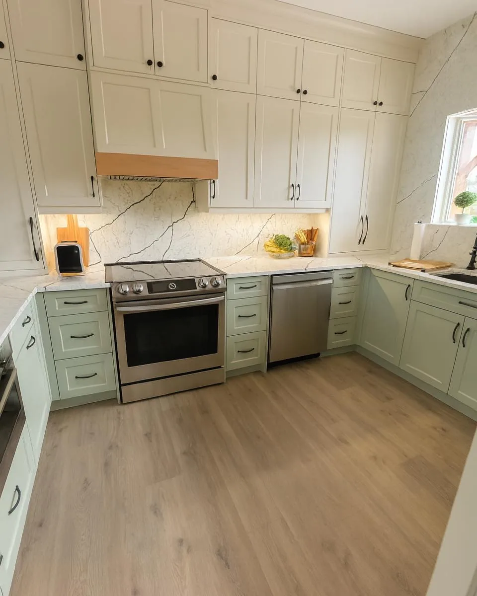 gingrich electric kitchen layered lighting